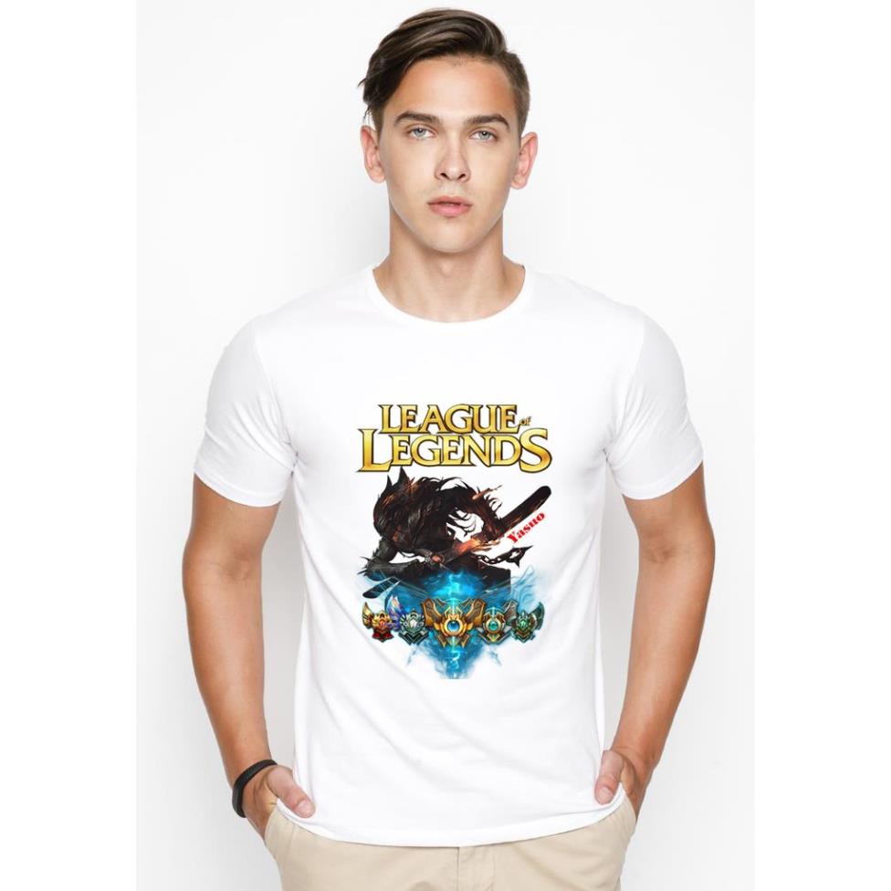 SALE- Áo thun nam LMHT in hình yasuo ma kiếm LMHT 1473 - cực HỎT