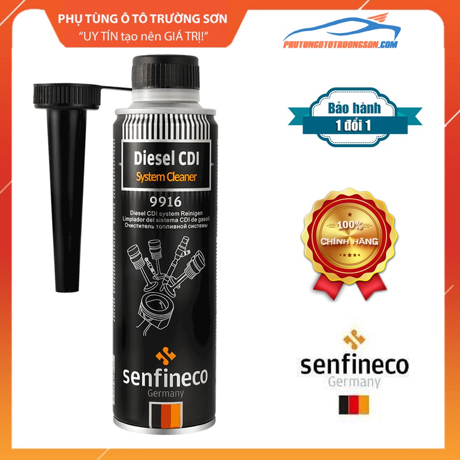 Dung Dịch Vệ Sinh Hệ Thống Diesel Phun Nhiên Liệu Trực Tiếp - Senfineco Diesel CDI System Cleaner 9916 [300ml]