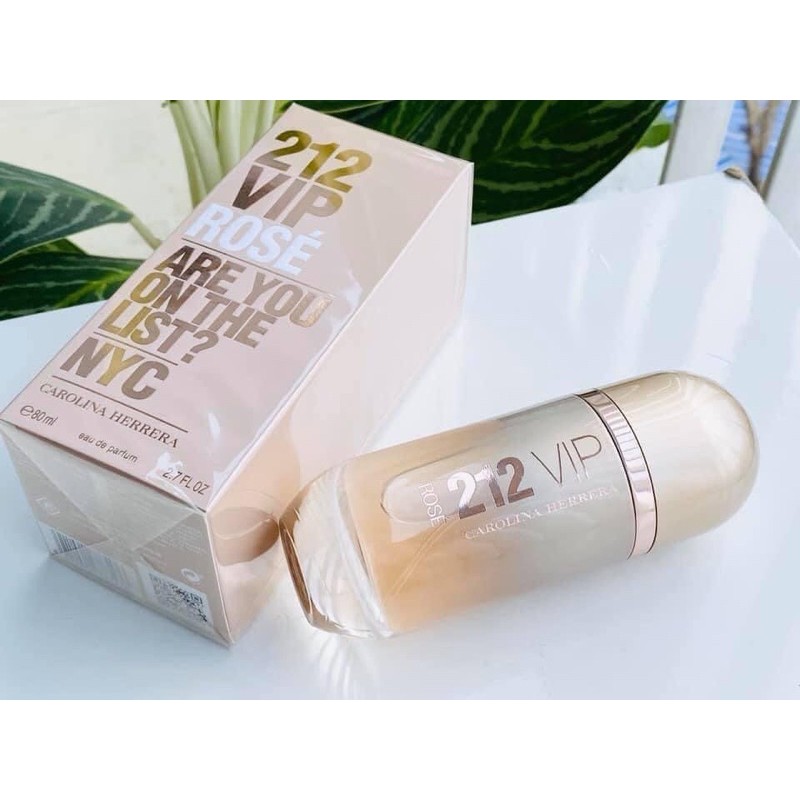 Nước hoa Carolina Herrera 212 VIP Rose NYC EDP 30ml,80ml, 125ml