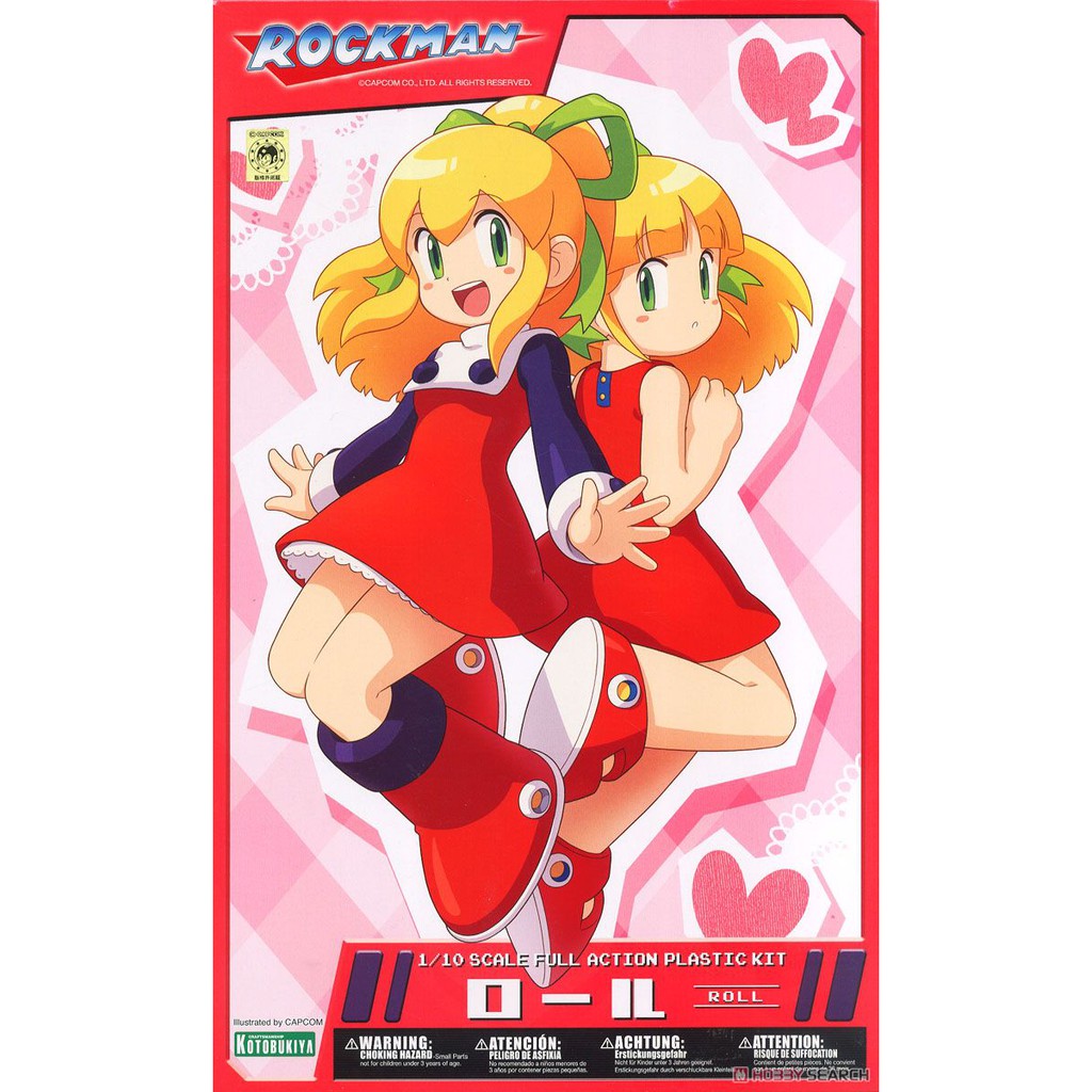 [Order 2 tuần] - Mô hình lắp ráp Roll - Series Megaman