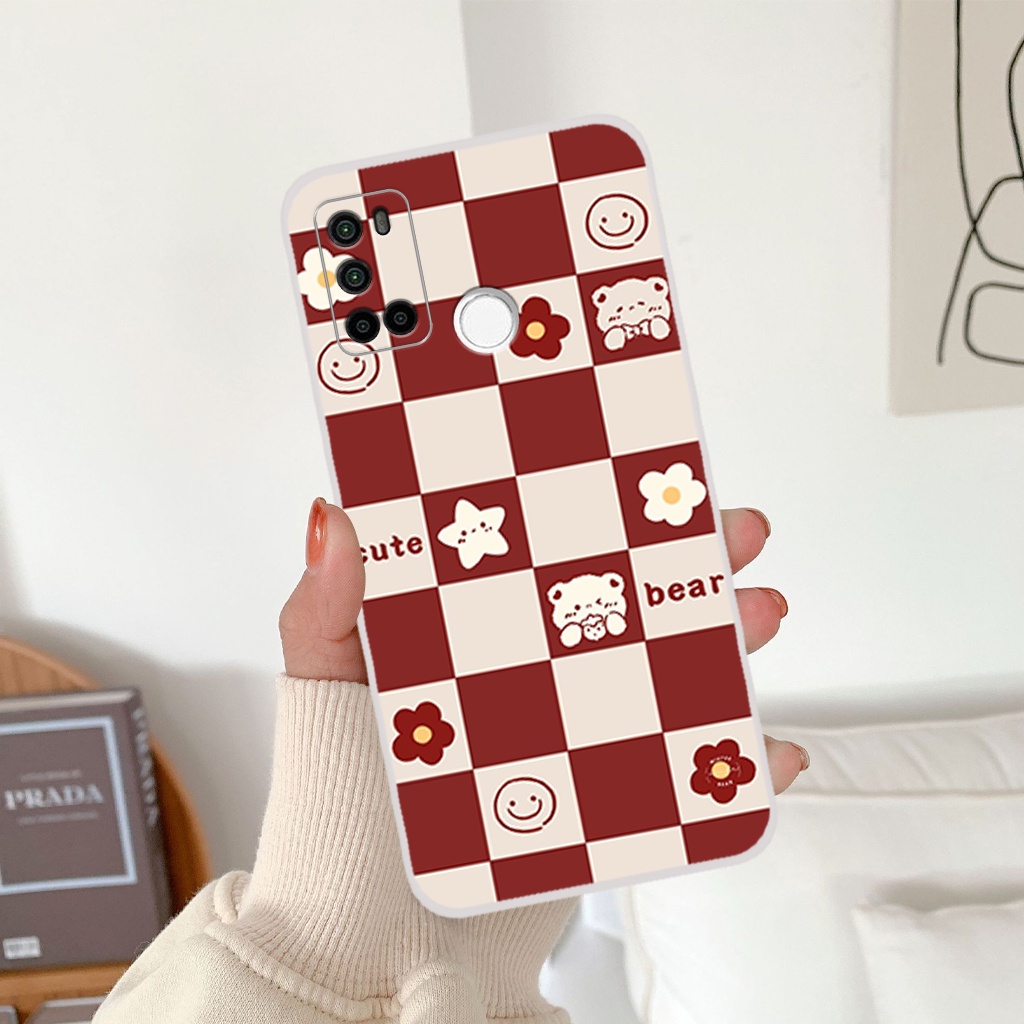 Ốp lưng Vsmart Joy 4 họa tiết trái tim, gấu caro thời trang