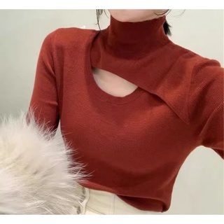 Áo Thun Nữ Cổ Lọ