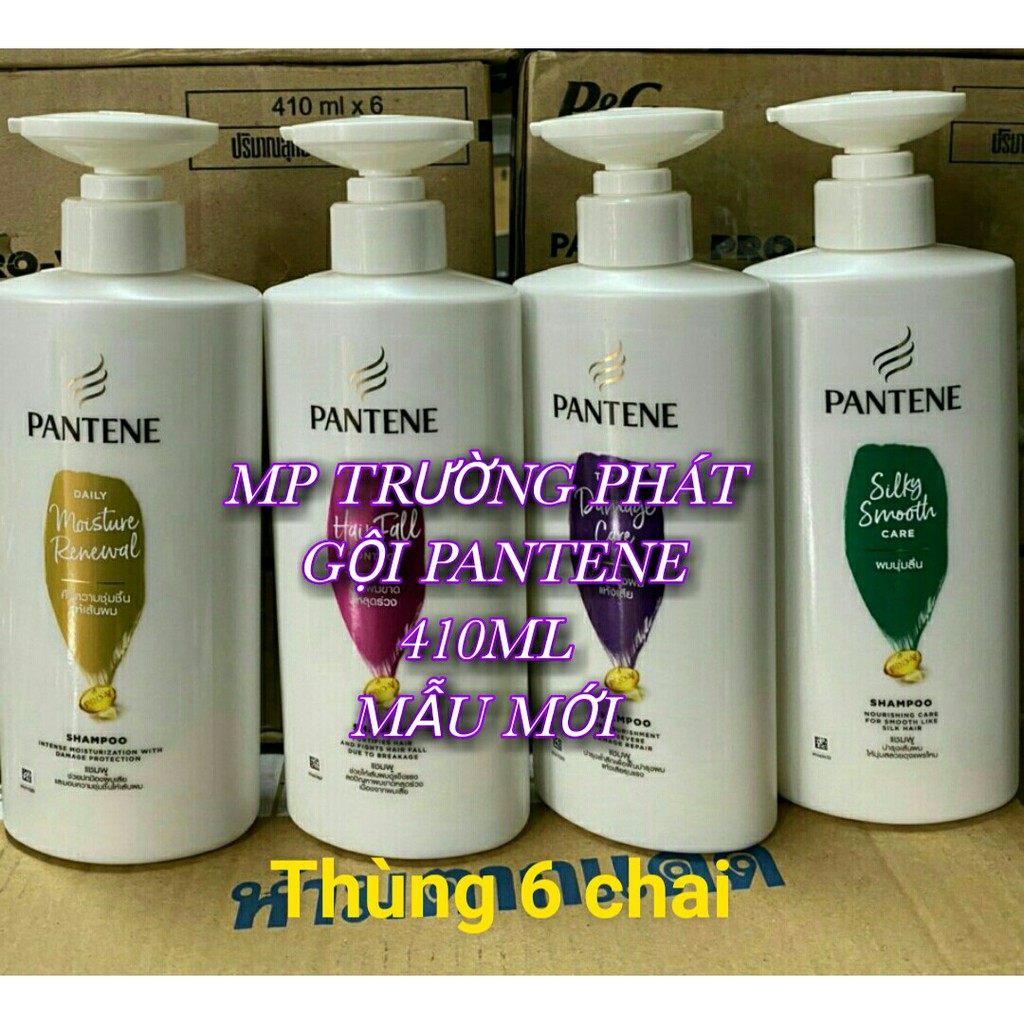 Dầu Gội Pantene Shampoo 410ml - 900ml Thái Lan (mẫu mới nhất)
