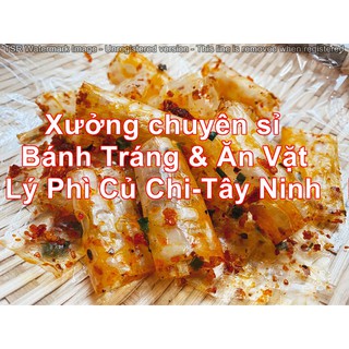 Bánh tráng cuộn tôm hành