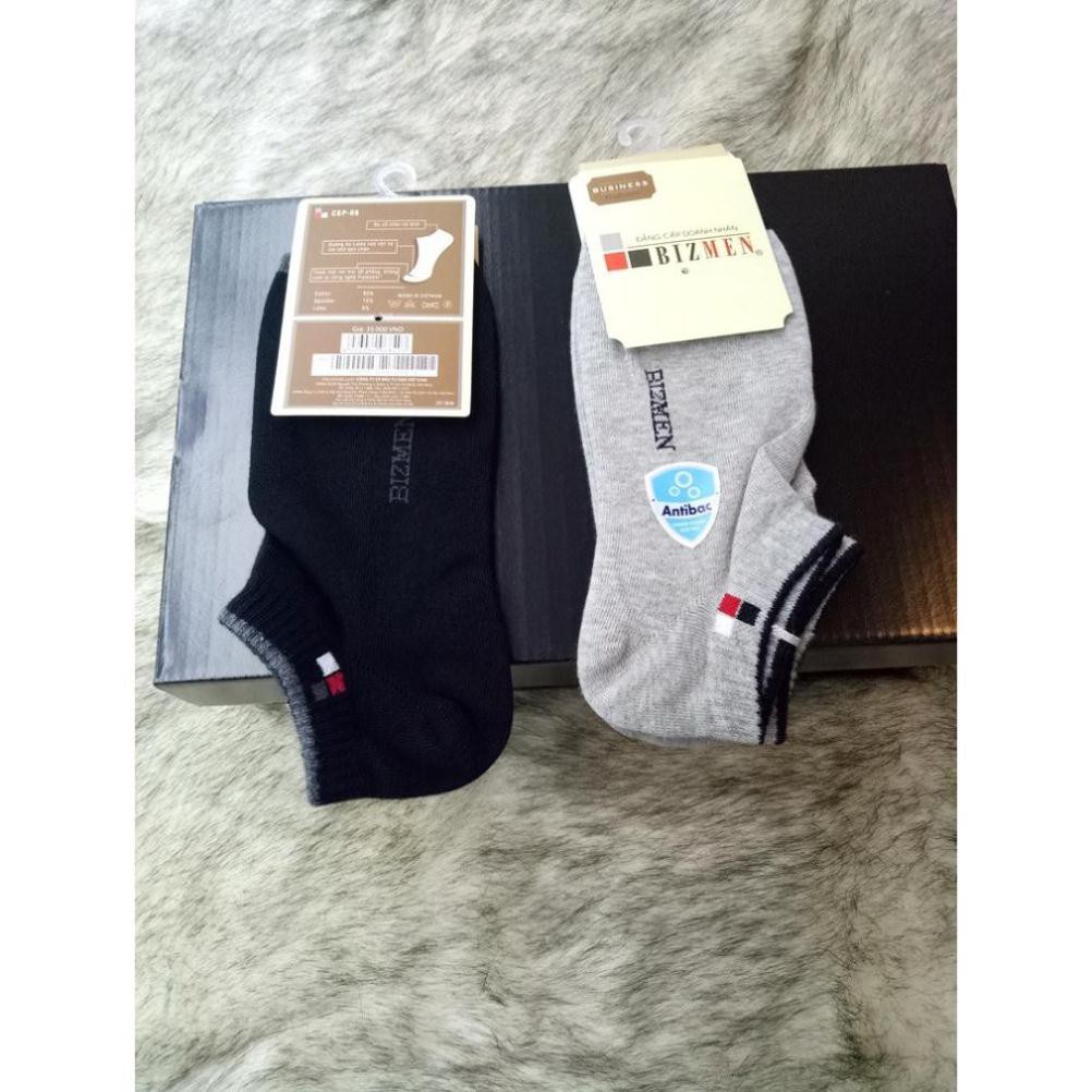 Tất thể thao Bizmen CSP-05 cổ ngắn kháng khuẩn khử mùi