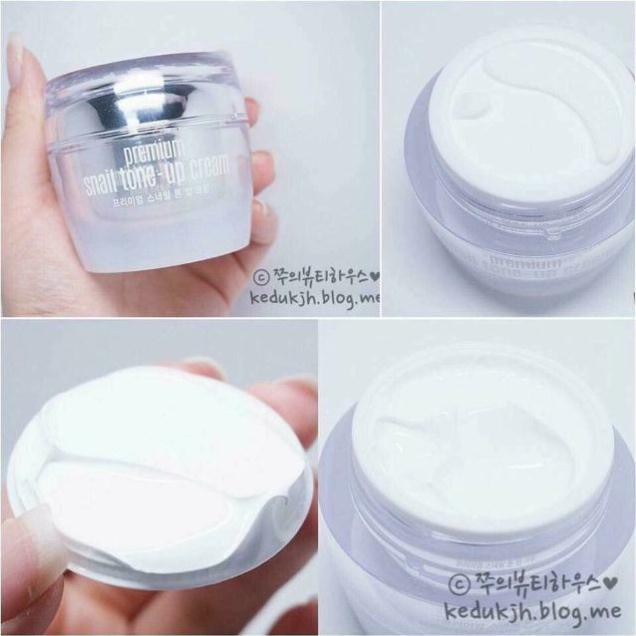 Kem ốc sên Premium Snail Tone Up Cream Goodal