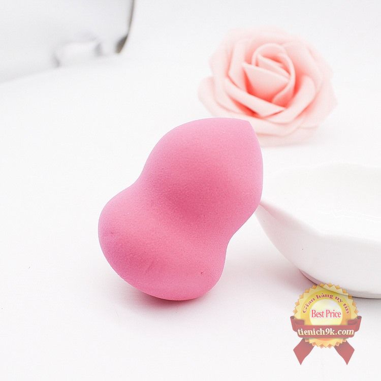 Bông tán hình hồ lô giọt nước Cao Su thiên nhiên dụng cụ đánh phấn phủ tán kem nền | BigBuy360 - bigbuy360.vn