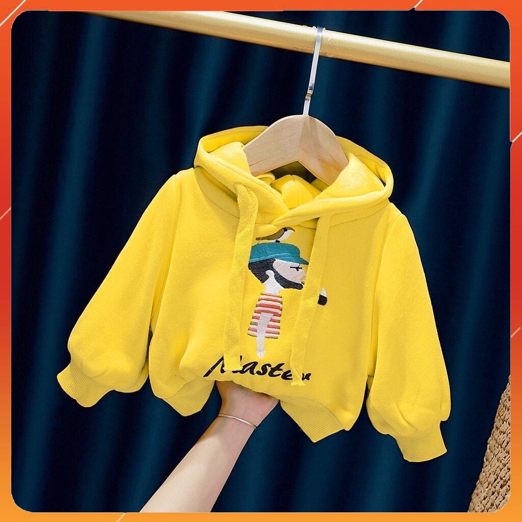 Áo Nỉ Bông Hoodie Cho Bé Cực xinh Mã AN1, Áo Mùa Đông Cho Bé Trai Bé Gái Từ 6-26Kg TRANG-STORE29