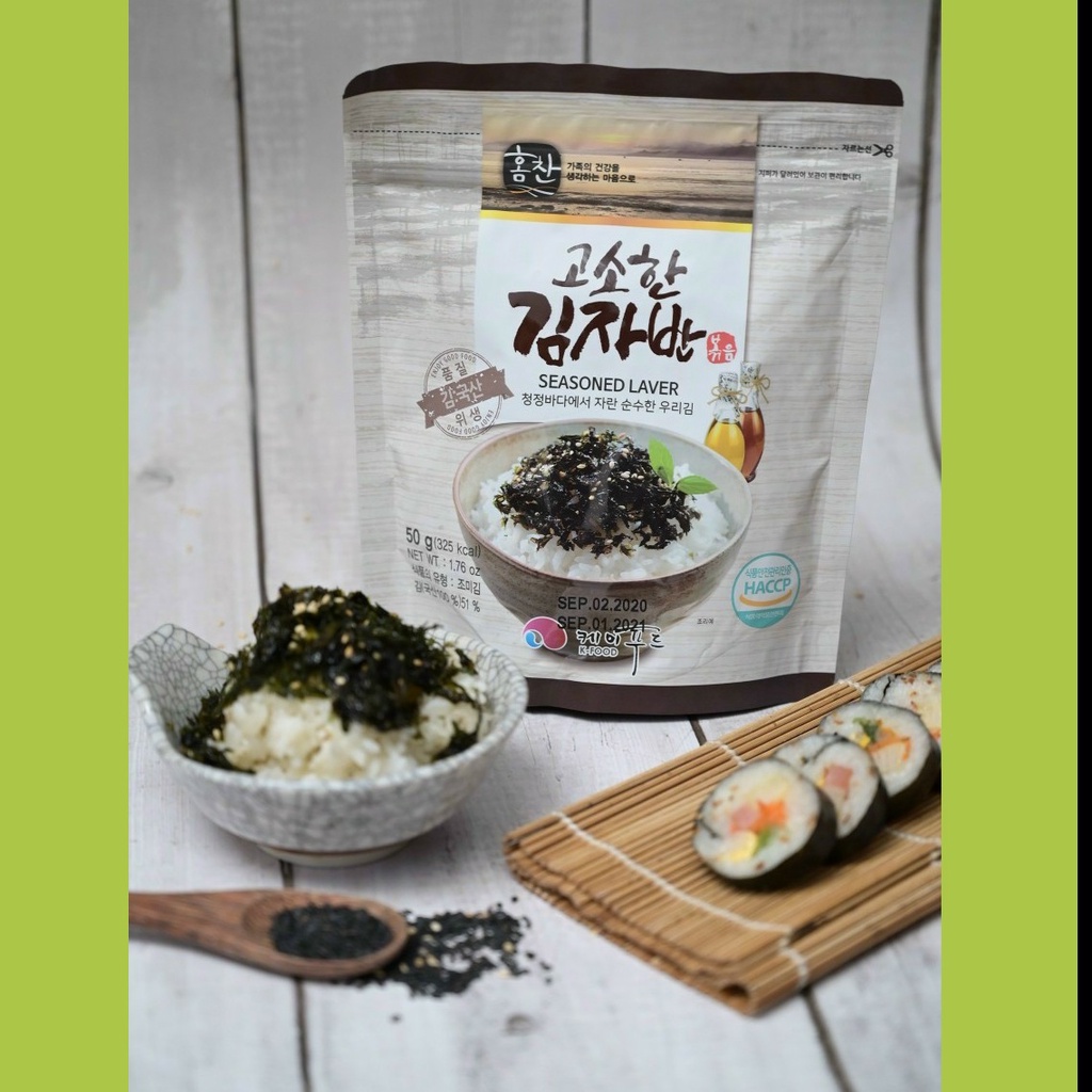 Rong biển trộn cơm 🍙🥗K-Food Hàn Quốc gói 50g