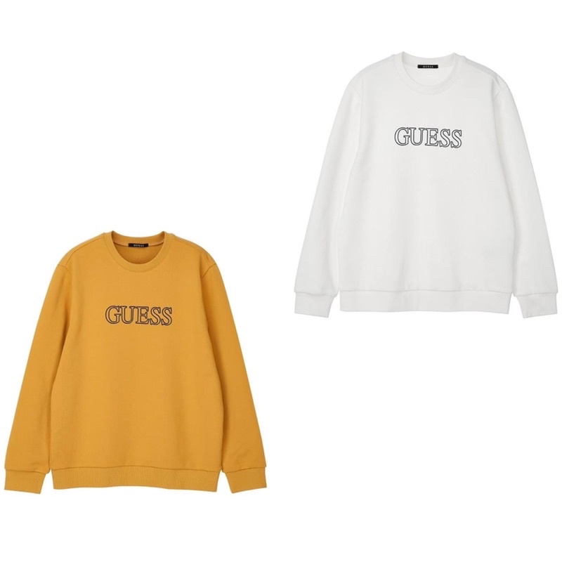 [HÀNG CHÍNH HÃNG] Áo nỉ tay dài Guess Sweater