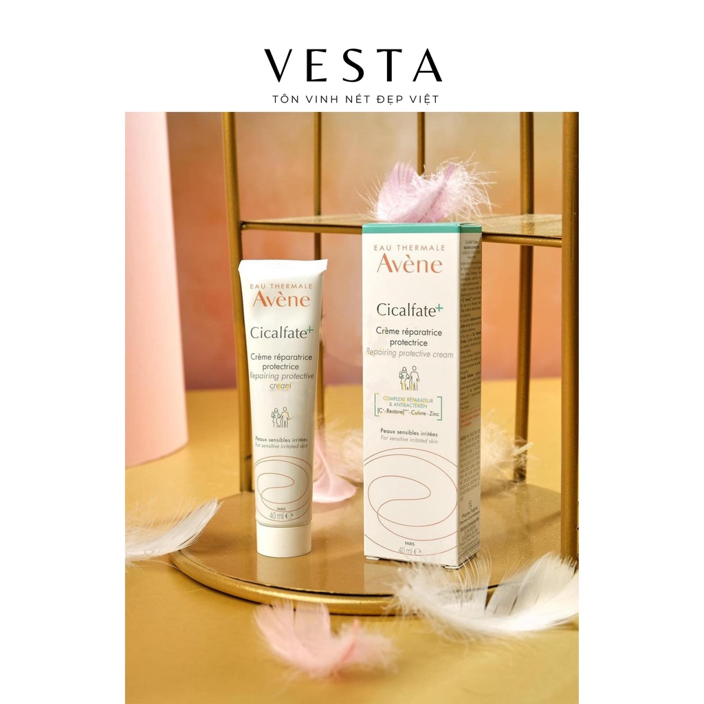 Kem Dưỡng Ẩm Avene Cicalfate Repair Cream - Kem Dưỡng Phục Hồi Da - Kem Tái Tạo Da Mặt  Avène Cicalfate