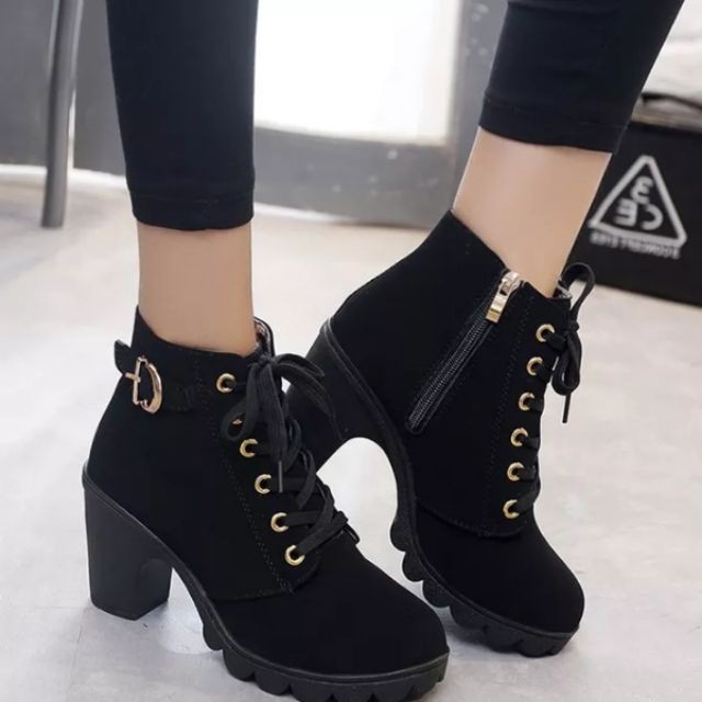 😍😍Bốt gộc 7 phân đen full siêu cá tính Cực chất