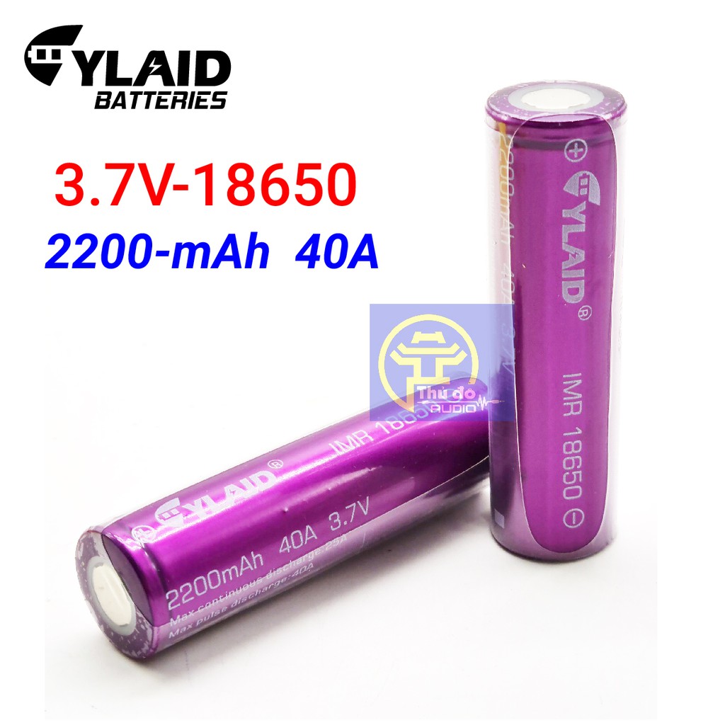 {Chính hãng} 01 viên Pin Cylaid 2200mah 40a 3,7v dòng xả cao mới 100%