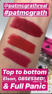 [CÓ SẴN] 🍊Son Pat McGrath 221 màu Obsessed size mini🍊
