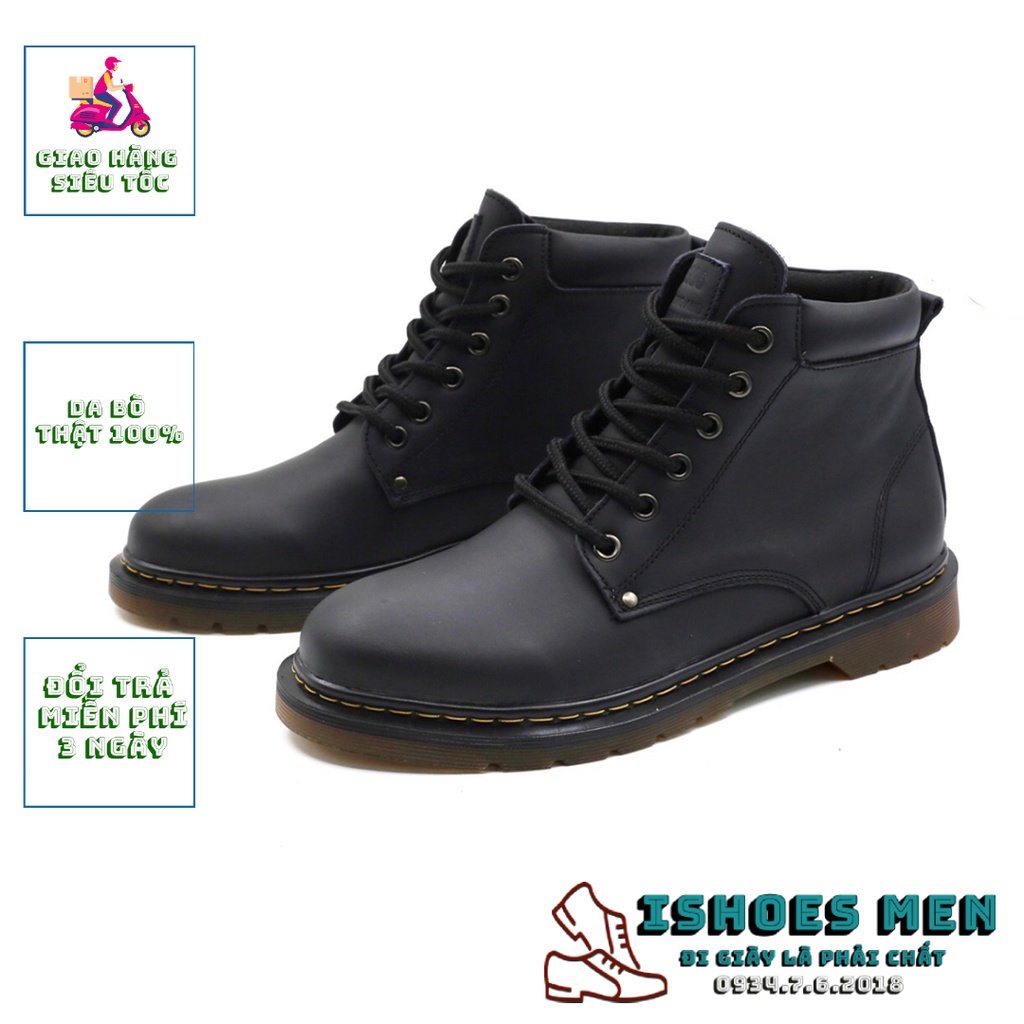 Giày bốt Nam Dr.Martens Martin Da Bò Sáp Đế Khâu Cao Cấp Phong Cách Sành Điệu Hợp Thời Trang | BigBuy360 - bigbuy360.vn