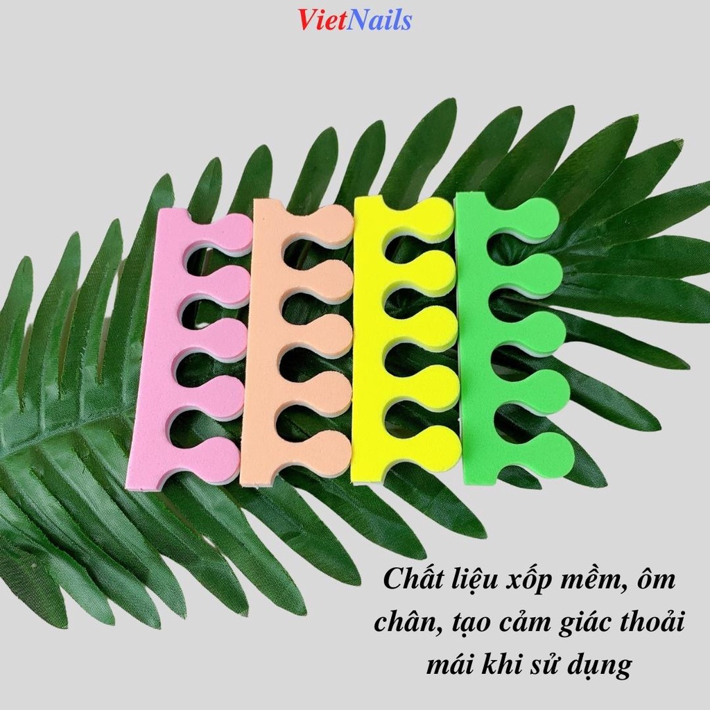 Kẹp Tách Ngón Tay Ngón Chân Dùng Làm Nail Màu Sắc Ngẫu Nhiên