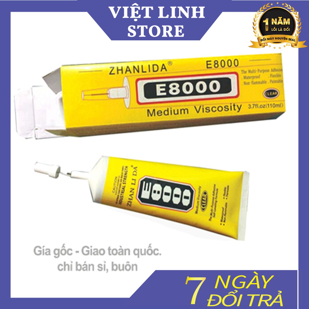 Keo Dán Kính - Dán màn hình điện thoại E8000 - Dán Phụ Kiện Trang Trí Điện Thoại, bám dính cực tốt - Việt Linh Store