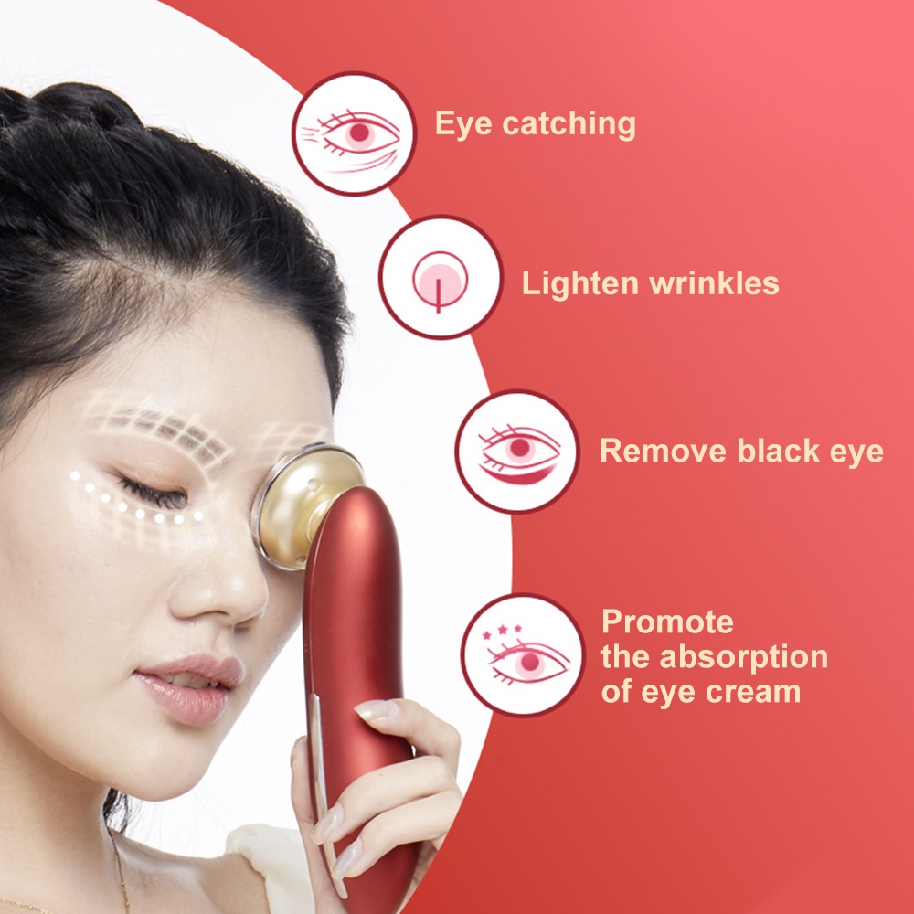 Máy Chăm Sóc Da Mặt Sử Dụng Điện Có Đèn LED Đỏ Và Xanh Dương Emscurrent