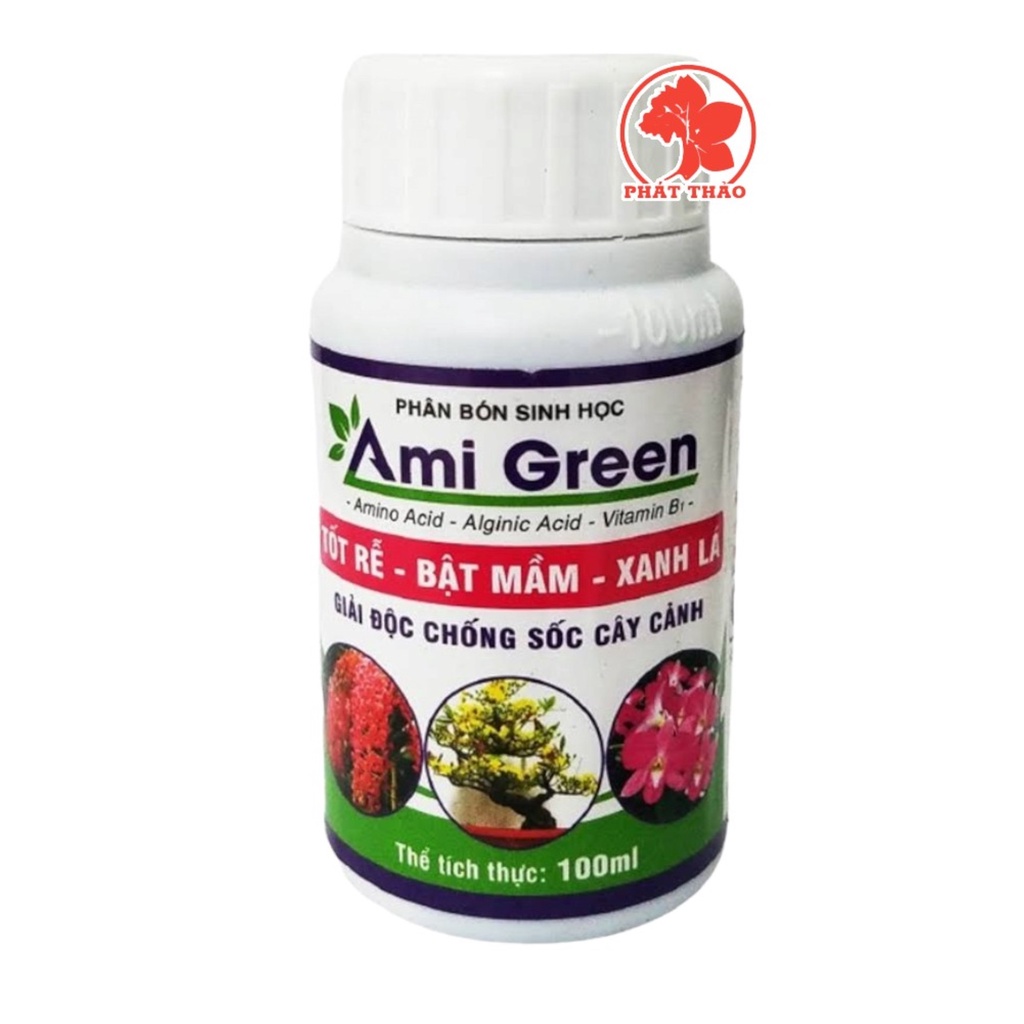 Phân Bón Ami Green phát triển Rễ Bật Mầm Xanh Lá