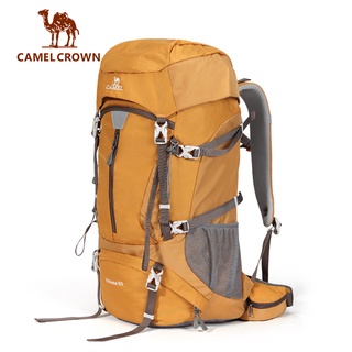 Camel Crown Ba Lô Leo Núi Dung Tích Lớn 50l Chống Thấm Nước Tiện Dụng