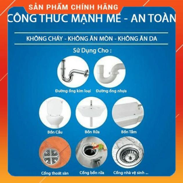 Hộp Bột Thông Cống Xoáy Cực Mạnh
