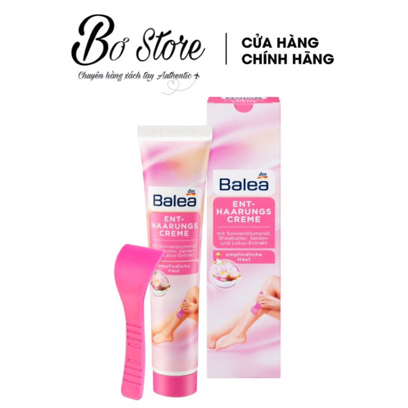 [NỘI ĐỊA ĐỨC] Kem tẩy lông Balea Đức dành cho mọi loại da kể cả da nhạy cảm, 125ml