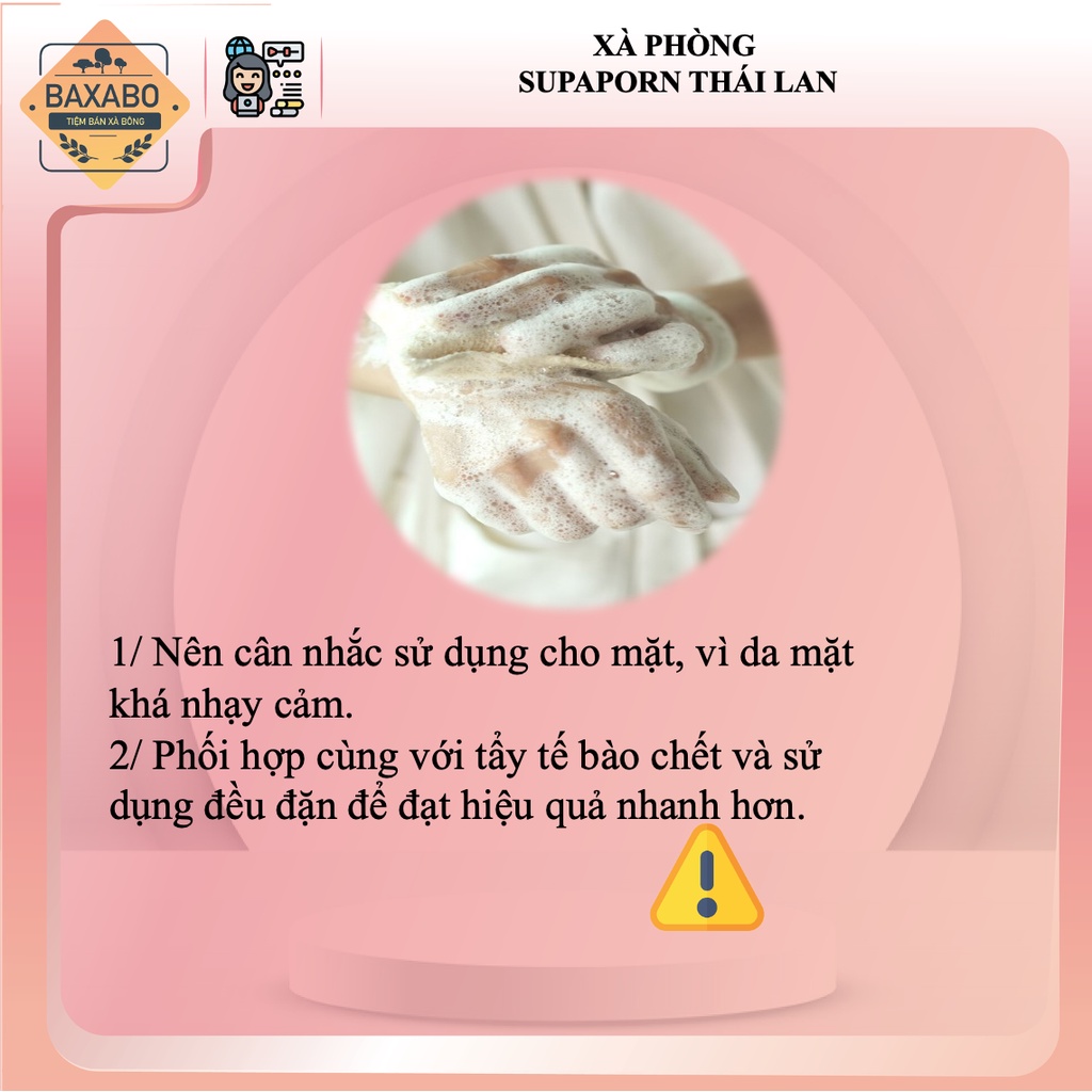 XÀ PHÒNG THẢO DƯỢC SUPAPORN NỘI ĐỊA THÁI LAN - ĐỦ MÙI - HÀNG CHÍNH HÃNG