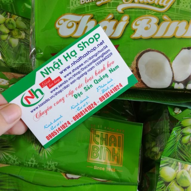 20 gói bánh dừa nướng Thái Bình 150g