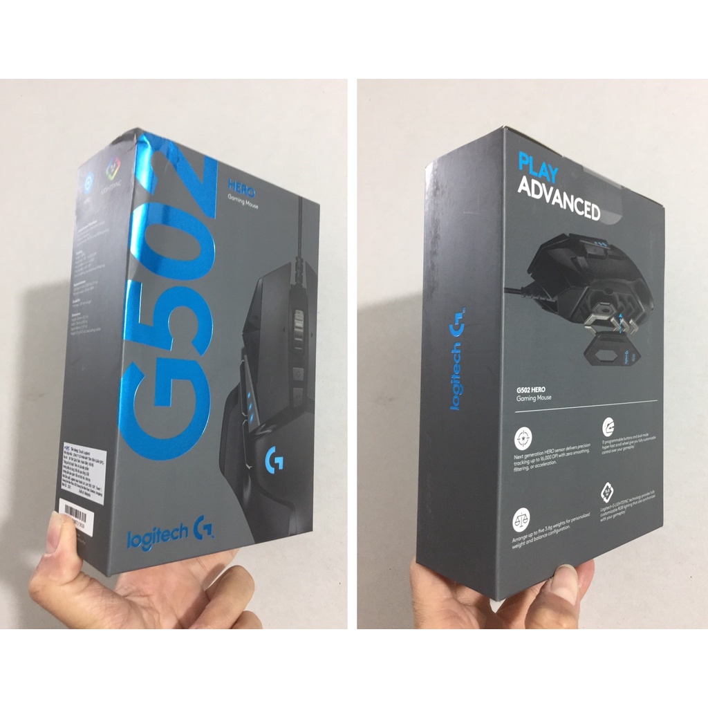 Chuột gaming có dây Logitech G502 Hero