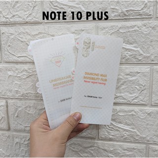Dán chống xước bóng hai mặt PPF Samsung Galaxy Note 10 Plus