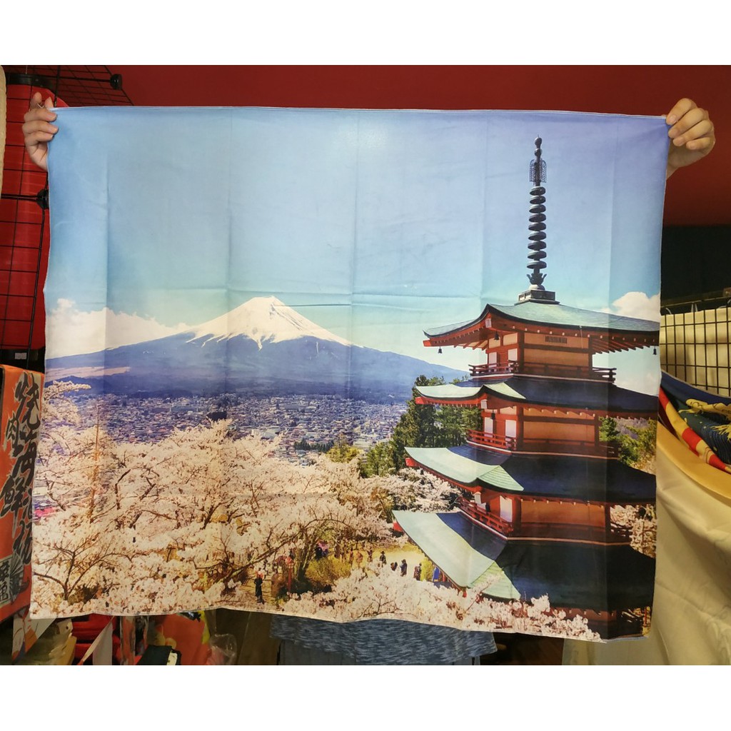 Tranh vải treo tường phong cách Nhật