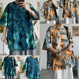 Áo thun hàn quốc form rộng - áo unisex họa tiết