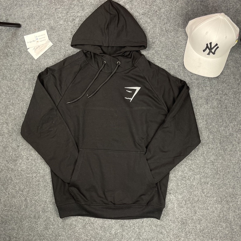 Áo khoác hoodie nam thể thao DO GYM SHOP logo thêu chắc chắn, chất vải dày dặn