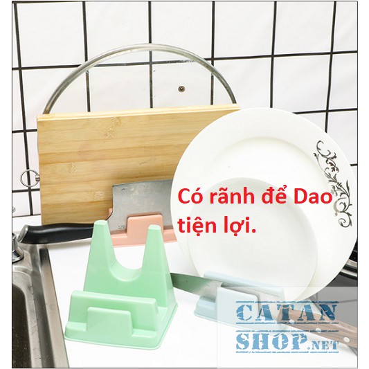 Khay gác Nắp Nồi đa năng. Kệ gác Vung nồi gác Dao thớt nắp nồi tiện dụng khi nấu ăn ❤️GD308-GacNapNoi (giao ngẫu nhiên)