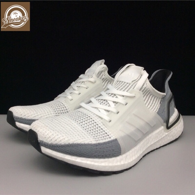 sale Giầy thể thao Ultra boost 2019 cloud white gray thời trang ! ,, . NEW 2020 . . : . ^ ' . "..." .