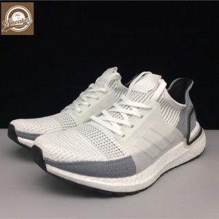 Giầy thể thao Ultra boost 2019 cloud white gray thời trang ! !!! 2020