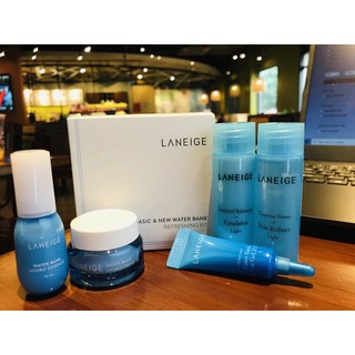 Bộ Kit Laneige cấp ẩm Water Bank Moisture 5 items