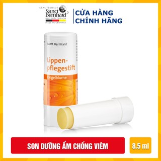 Son dưỡng lành vết nứt môi Cúc vạn thọ Lip Balm không màu, cấp ẩm - [Chính hãng Sanct Bernhard Đức ]