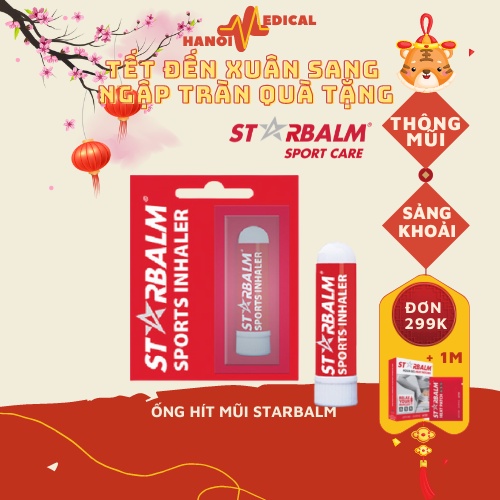 ỐNG HÍT THÔNG MŨI Starbalm - Hà Lan 1.1 gram [CHÍNH HÃNG]