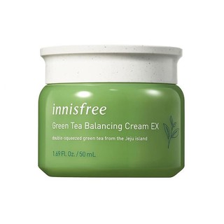Kem dưỡng cân bằng độ ẩm ❤️CHINH HÃNG❤️ innisfree Green Tea Balancing Cream Ex 50ml - Hàn Quốc