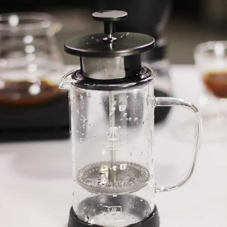 Bình pha cà phê French Press Timemore 3.0 cao cấp - 2 lớp lọc cho cà phê sạch hơn