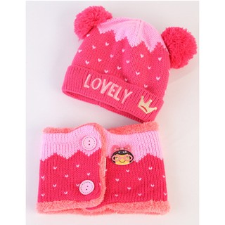 SALE [80k] Set khăn mũ len cho bé