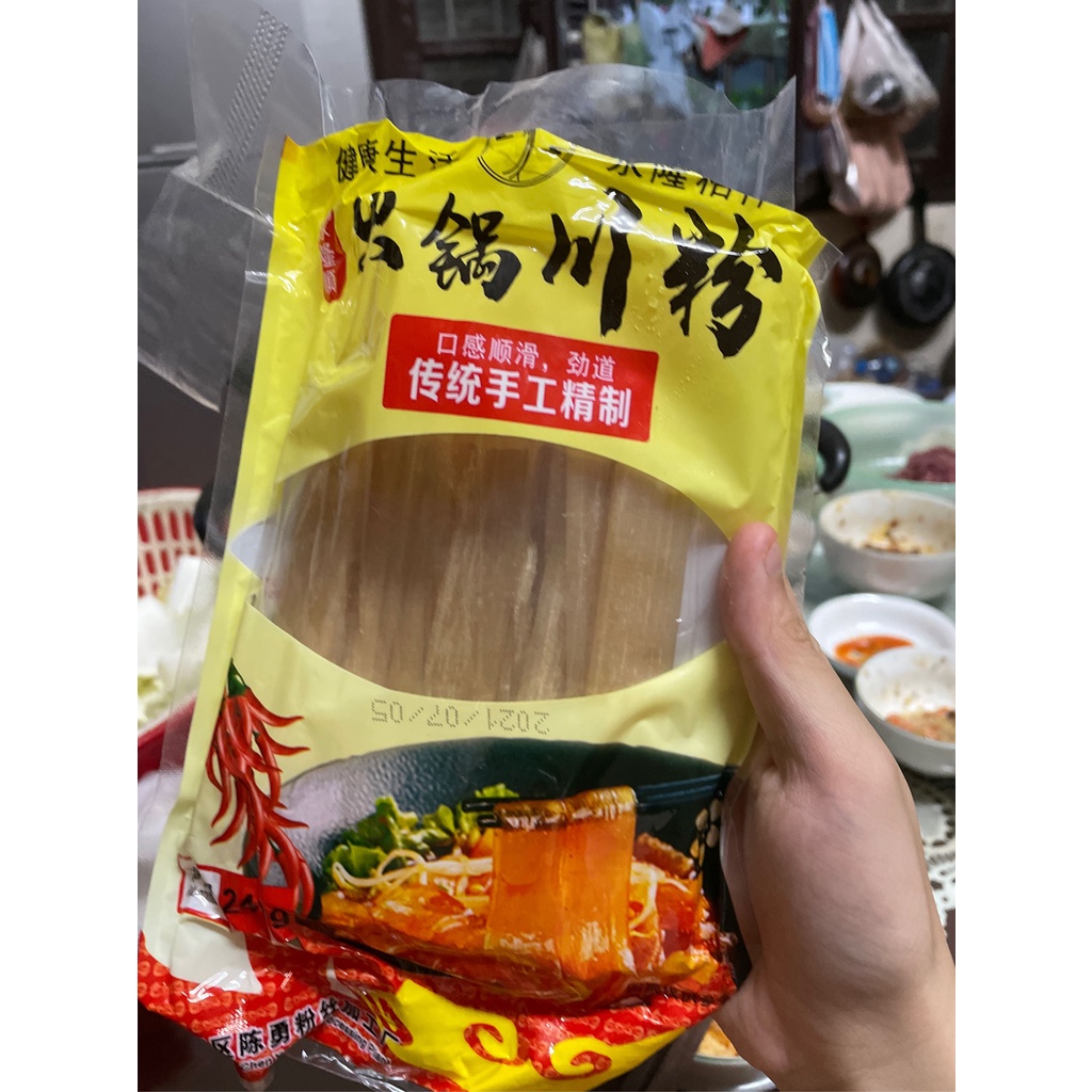 Miến dẹt thả lẩu Trùng Khánh (gói 240gr)