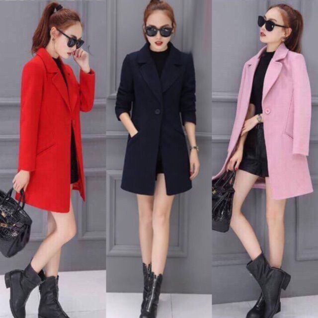 Áo dạ suông thời trang LP01 | BigBuy360 - bigbuy360.vn