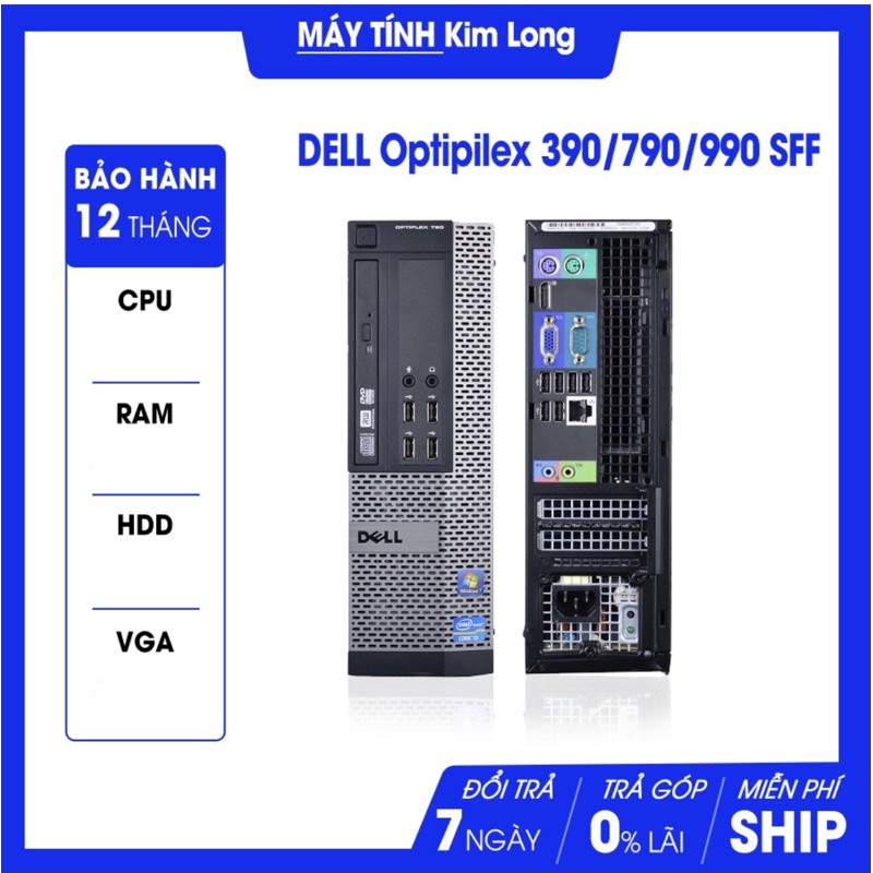 Máy Đồng Bộ Dell Optilex 390 SFF - Nguyên Zin 100% - Like new 98%