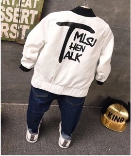 Áo bomber bé trai