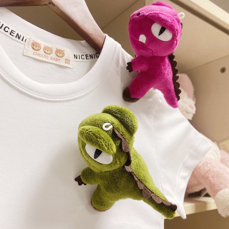 Áo Thun Tay Ngắn In Hình Khủng Long Ba Chiều Thời Trang Mùa Hè Hàn Quốc Mới Cho Bé Trai