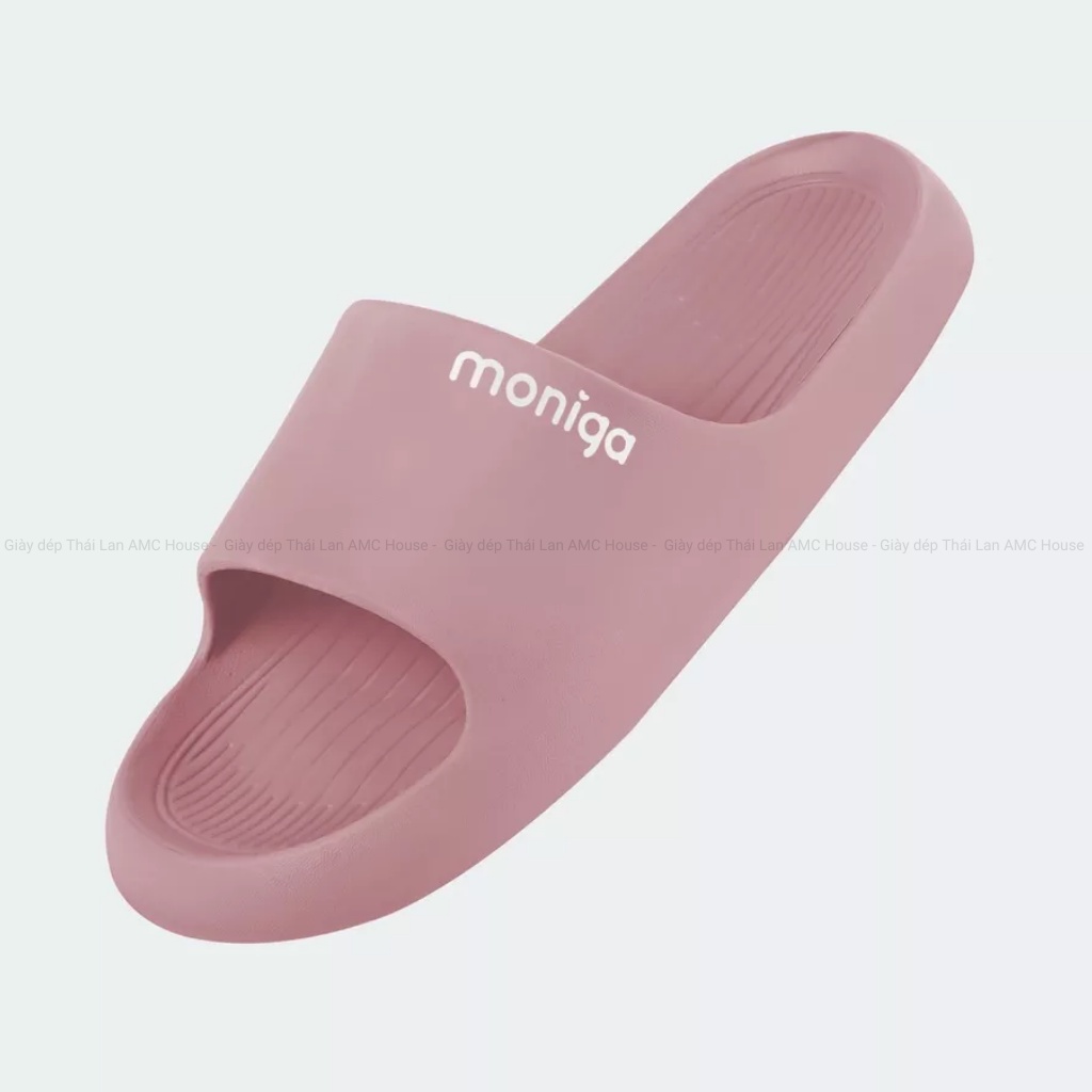 Dép Thái Lan nam nữ đi mưa nhựa đúc trẻ trung siêu nhẹ, siêu bền MONOBO - MONIGA AD-01