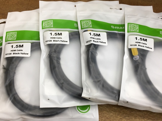 Cáp HDMI Ugreen UG-10128 1,5m hỗ trợ 3D, 4K*2K full HD 1080