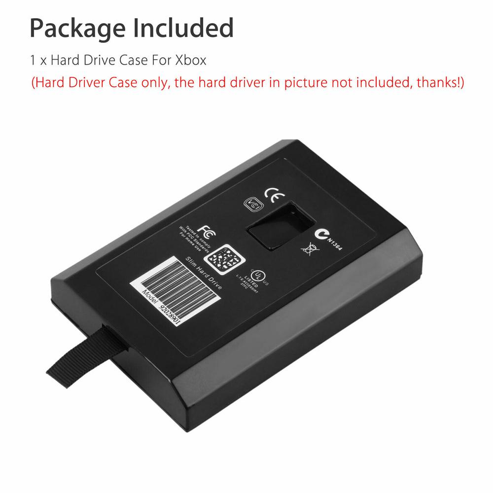 Vỏ Ổ Cứng Thay Thế AUGUSTINE Cho Xbox 360 Slim Xbox 360 HDD Ốp